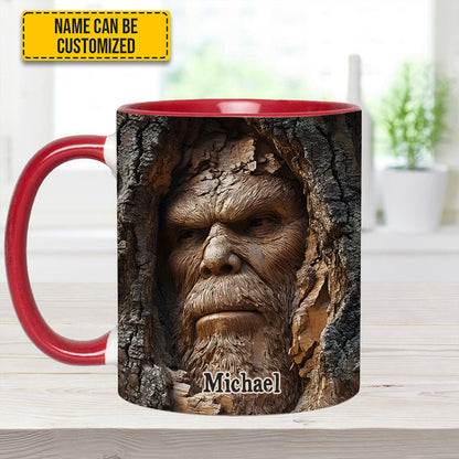 Forest Guardian – Personalized Bigfoot Accent Mug