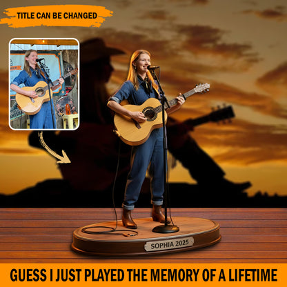 Country Memories – Personalized Photo Acrylic Plaque