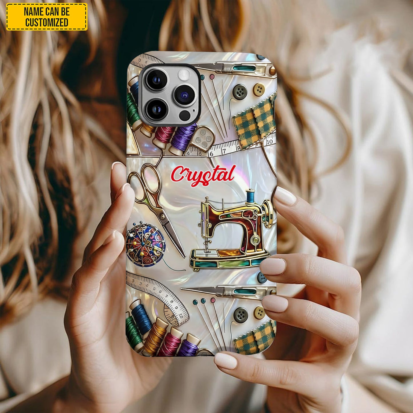 Personalized Sewing Lover Phone Case