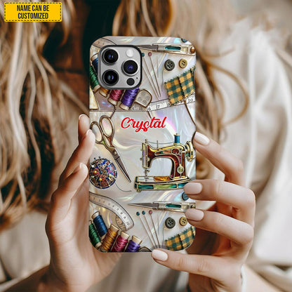 Personalized Sewing Lover Phone Case
