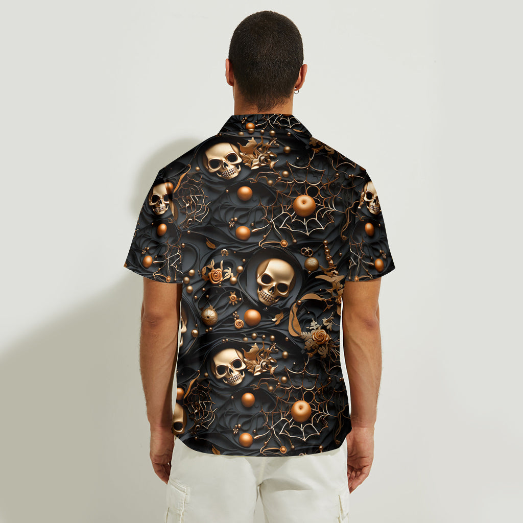Personalized Skull Hawaiian Shirt