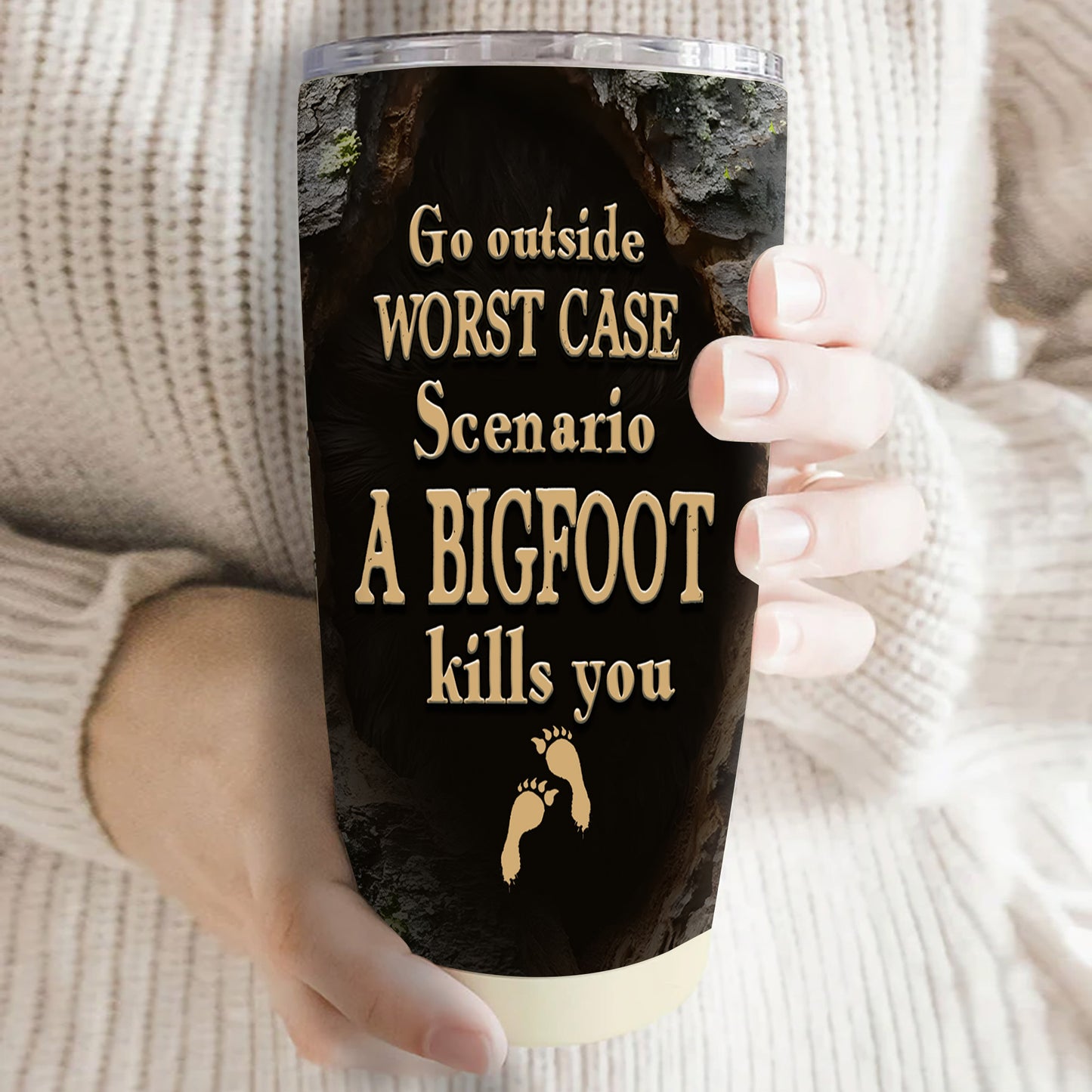 Legendary Bigfoot – Funny Personalized Gift Tumbler