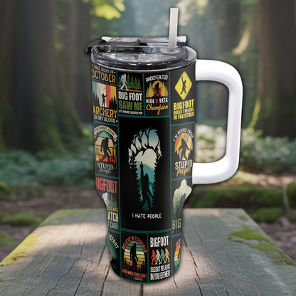 The Funny Bigfoot Collection Tumbler 40oz
