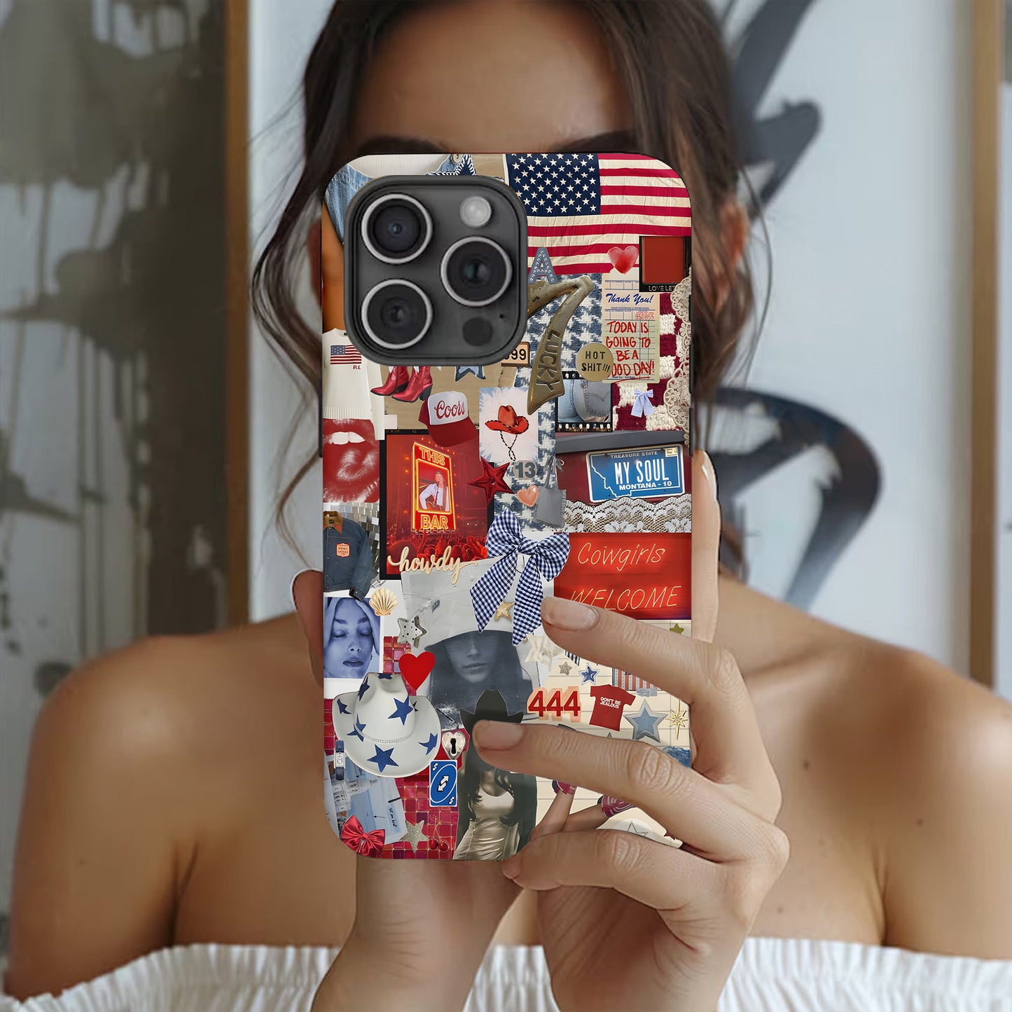 Cowgirls Welcome - Western Cowboy Phone Case