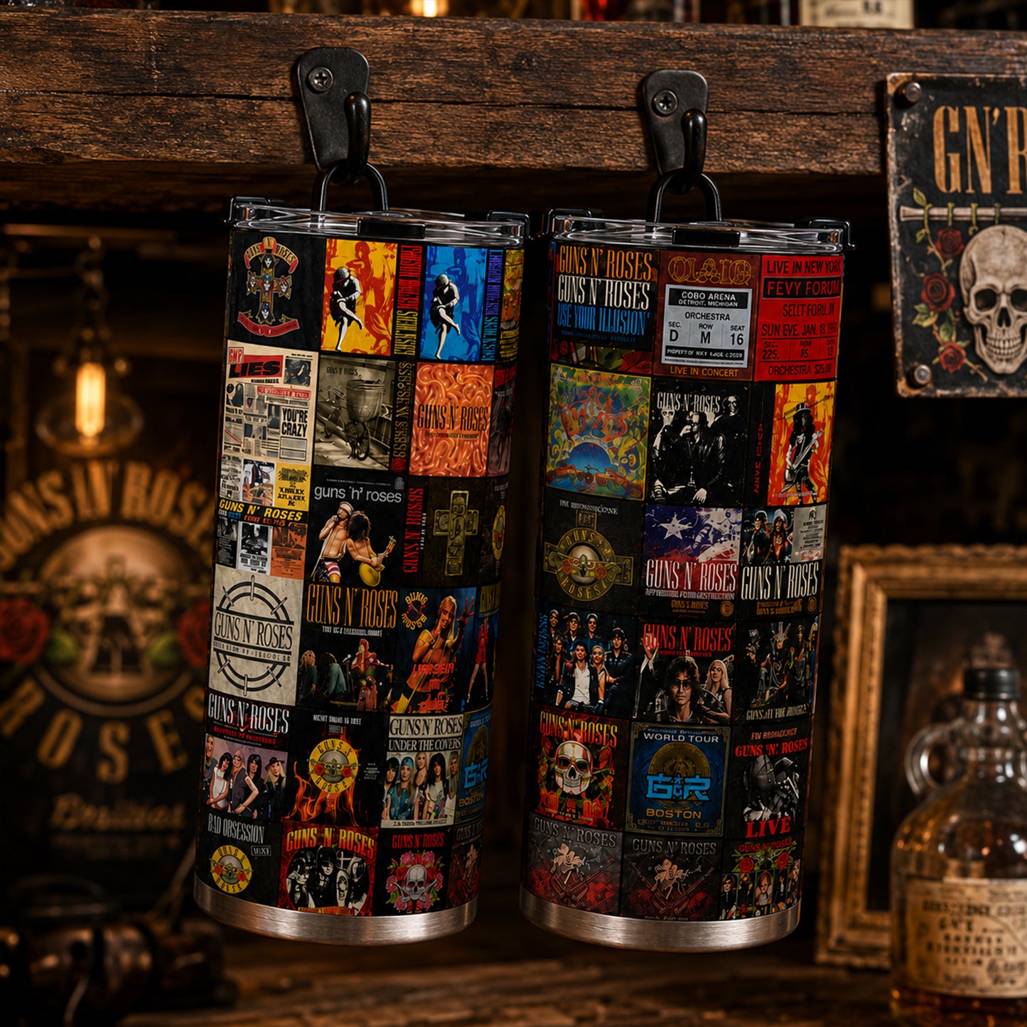 Rock Lovers - Classic Rock Legends Guns N’ Roses Tumbler Version 9