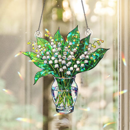 Lily of the Valley Acrylic Ornament Decor