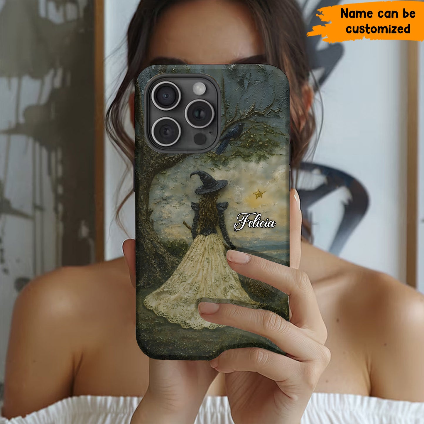 Mystery Witch - Personalized Witch Phone Case