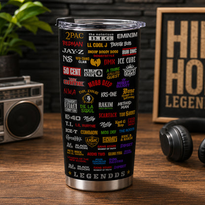 Rap Lovers - Classic Rap Legends Tumbler Version 1