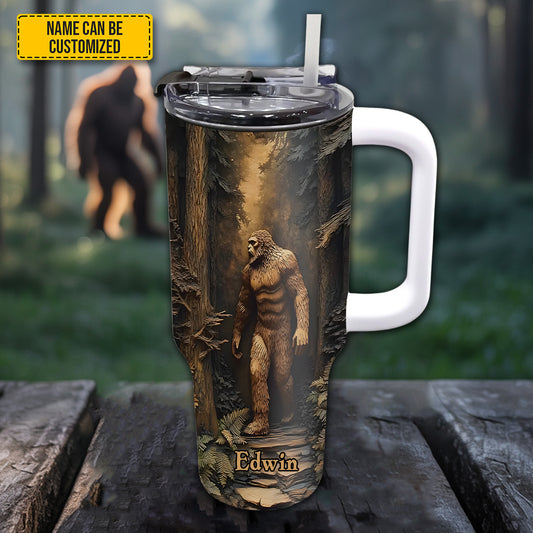 Legend in the Trees – Personalized Sasquatch Tumbler 40oz