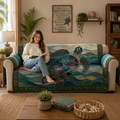 Sea Turtle Sofa Cover