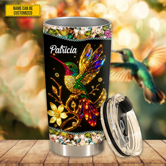 Beautiful Hummingbird - Personalized Hummingbird Tumbler