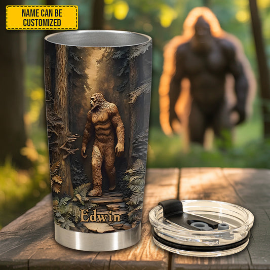 Legend in the Trees – Personalized Sasquatch Tumbler