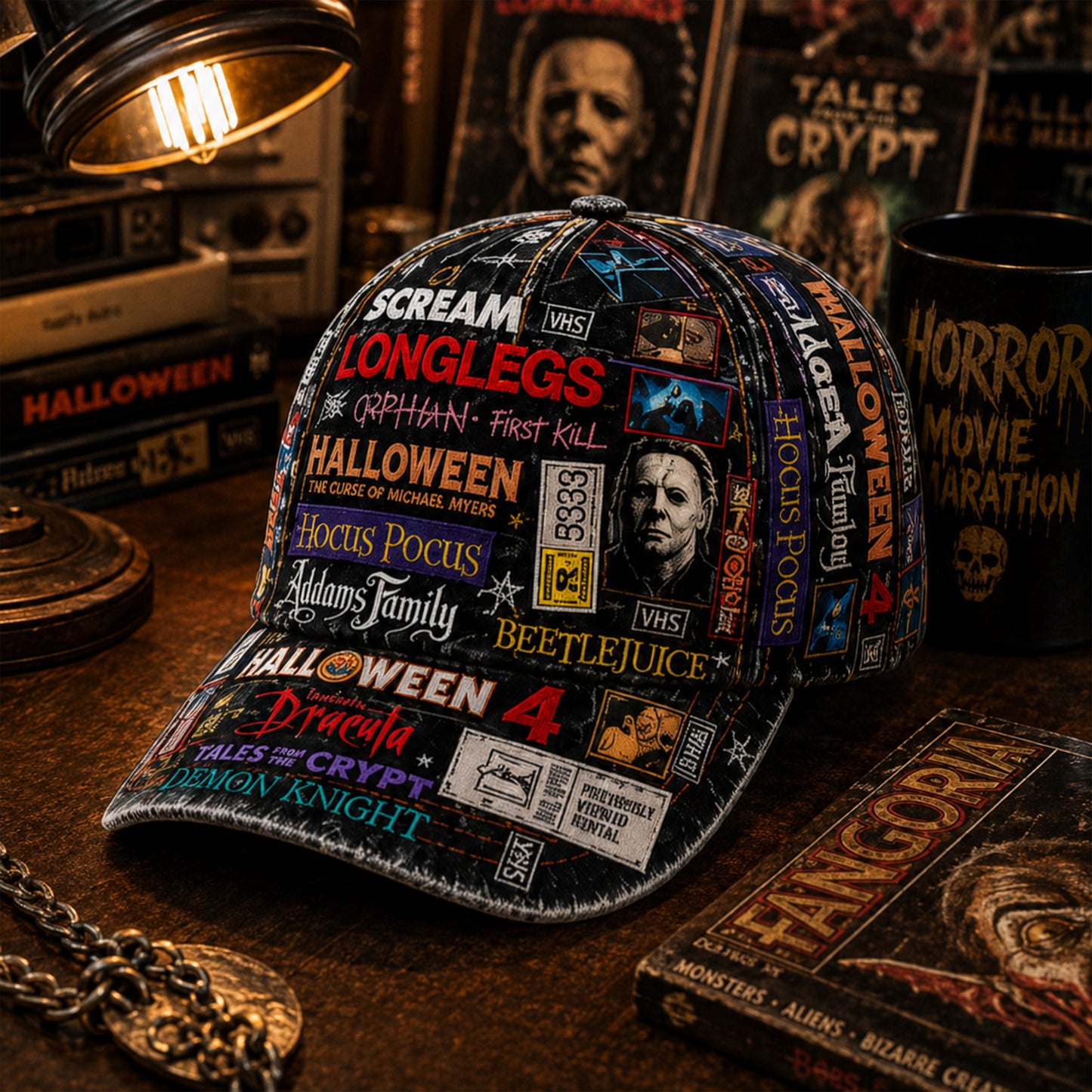 Horror Movie Collection Classic Cap