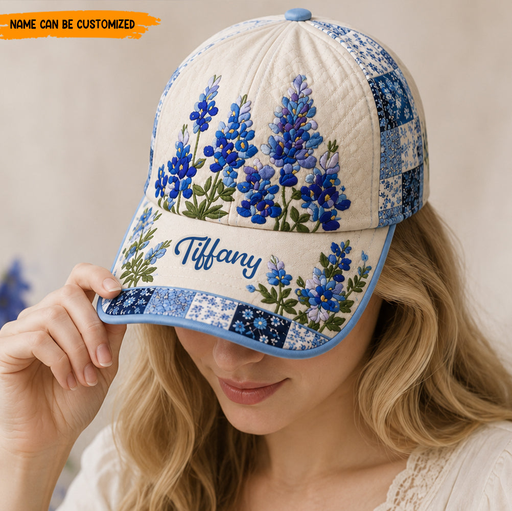 Personalized Beautiful Lavender Classic Cap