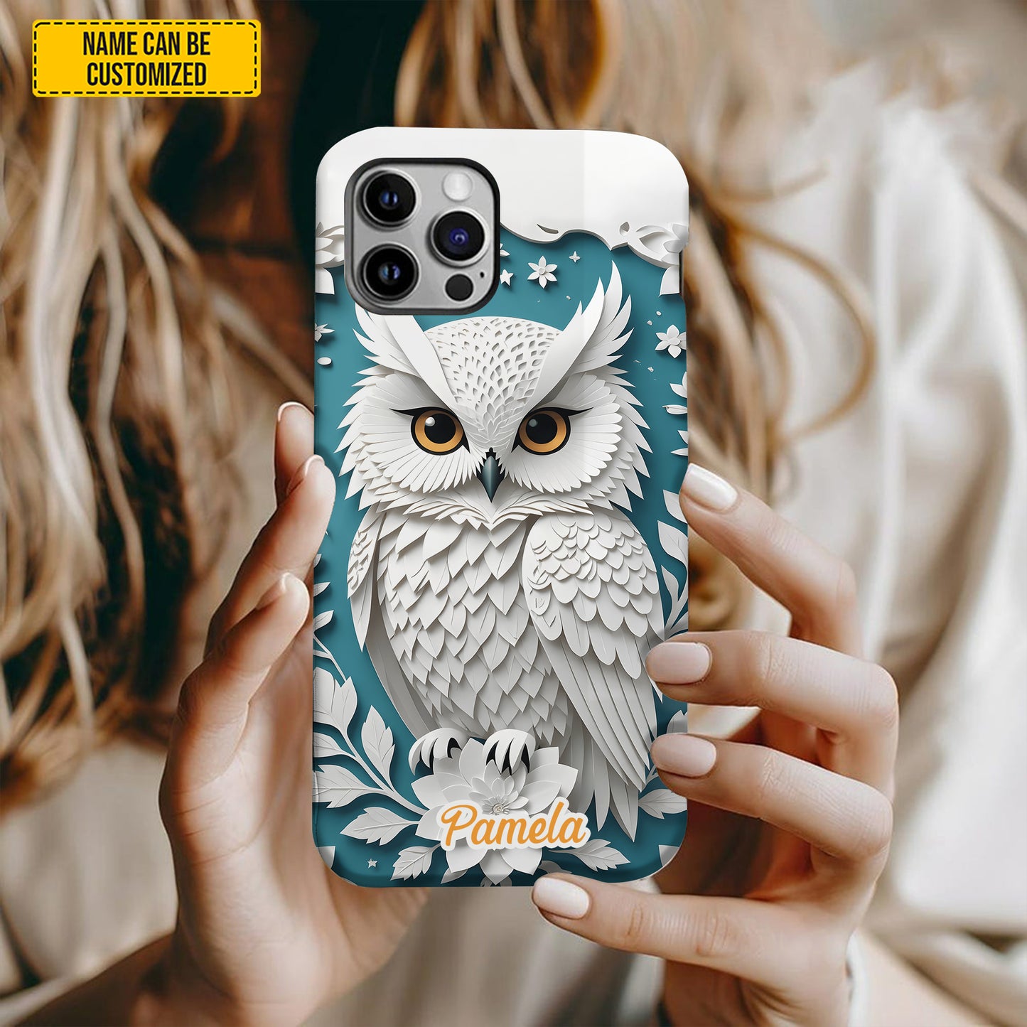 Personalized Cute Owl Phone Case