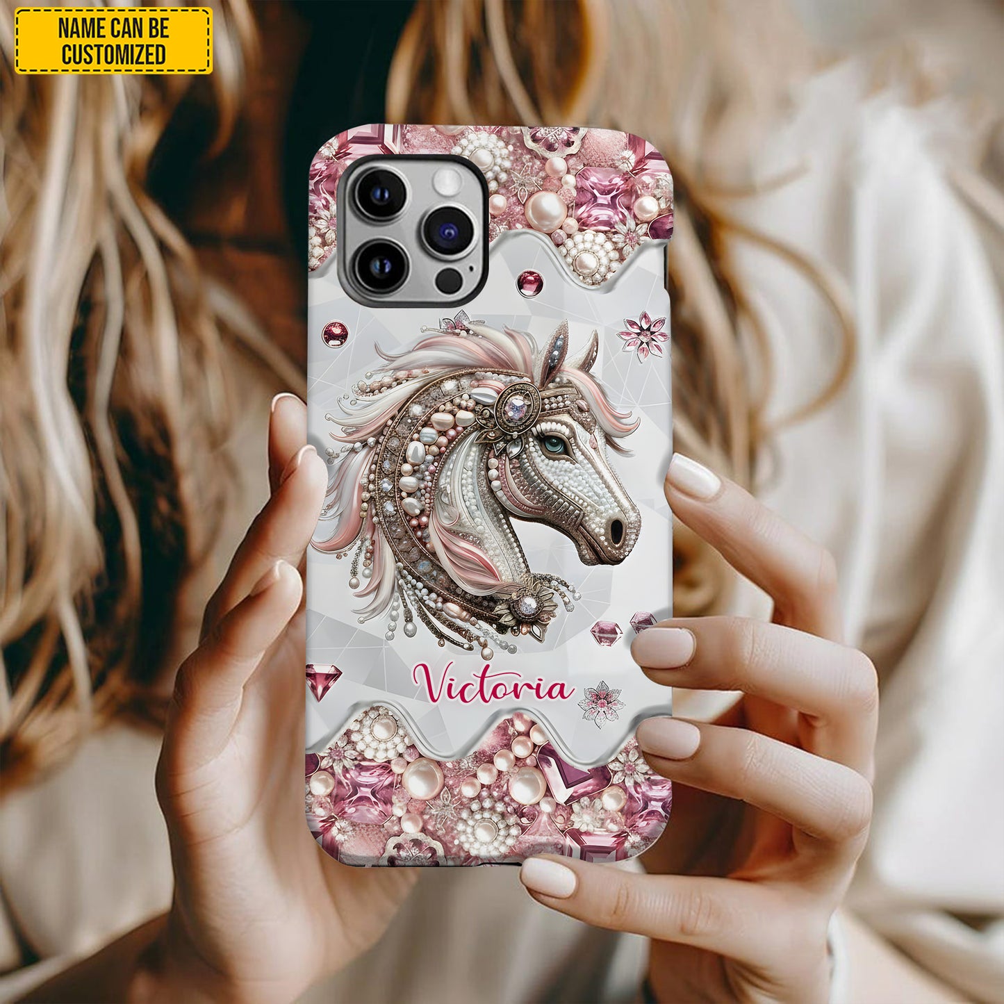 Beautiful Horse - Personalized Horse Phone Case