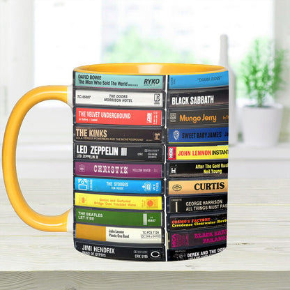 Music from 1970 Cassette Accent Mug