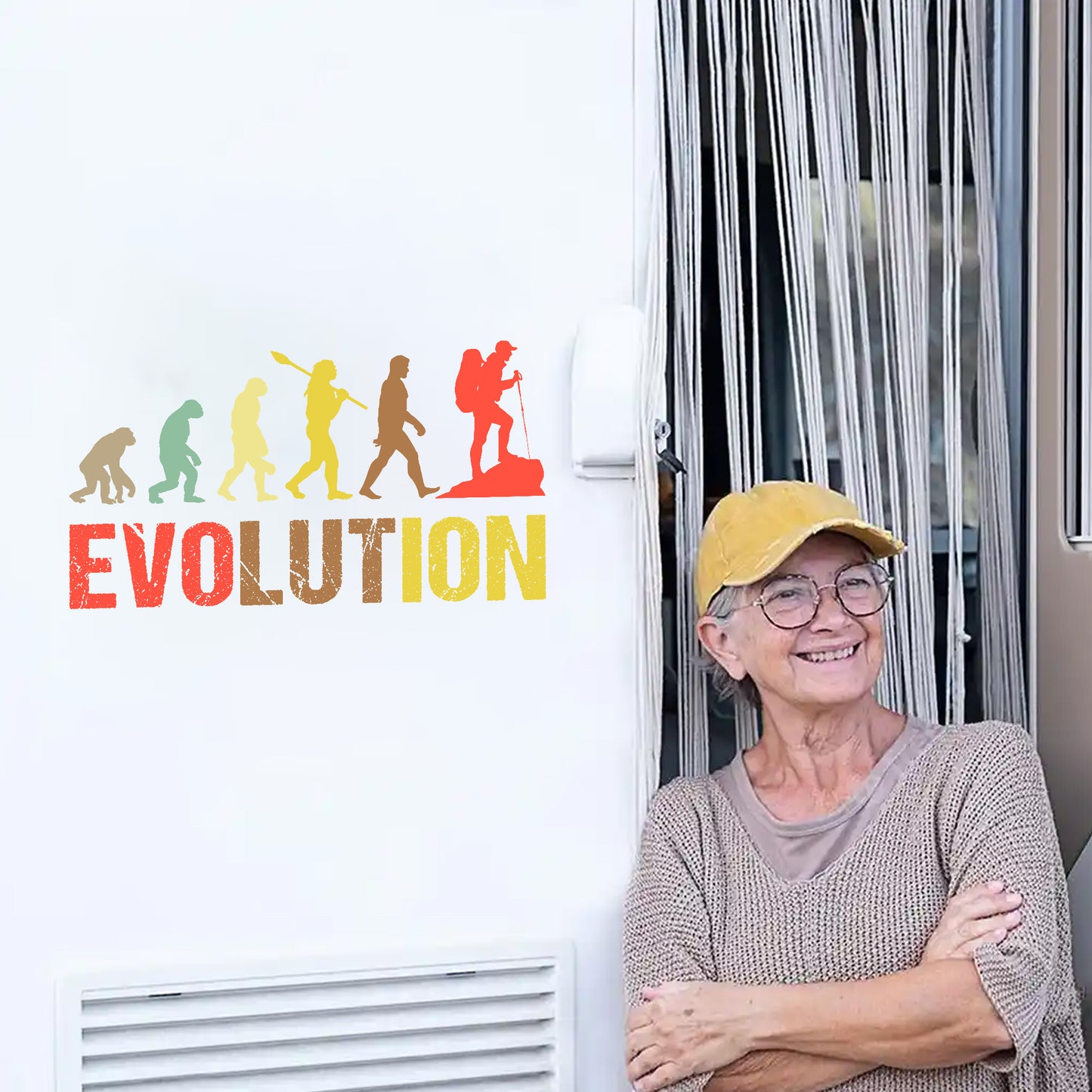 Adventure Evolution Decal, Decor Decal