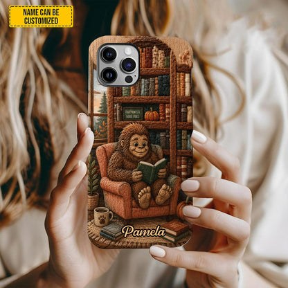 Bigfoot Book Nook – Personalized Phone Case