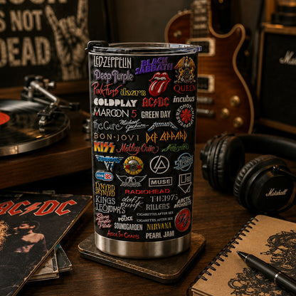 Rock Lovers - Classic Rock Legends Tumbler Version 2