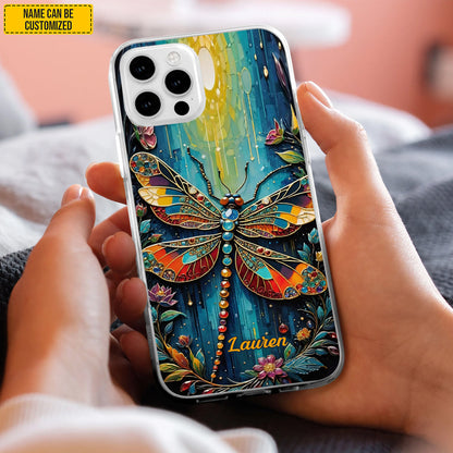 Personalized Dragonfly Phone Case