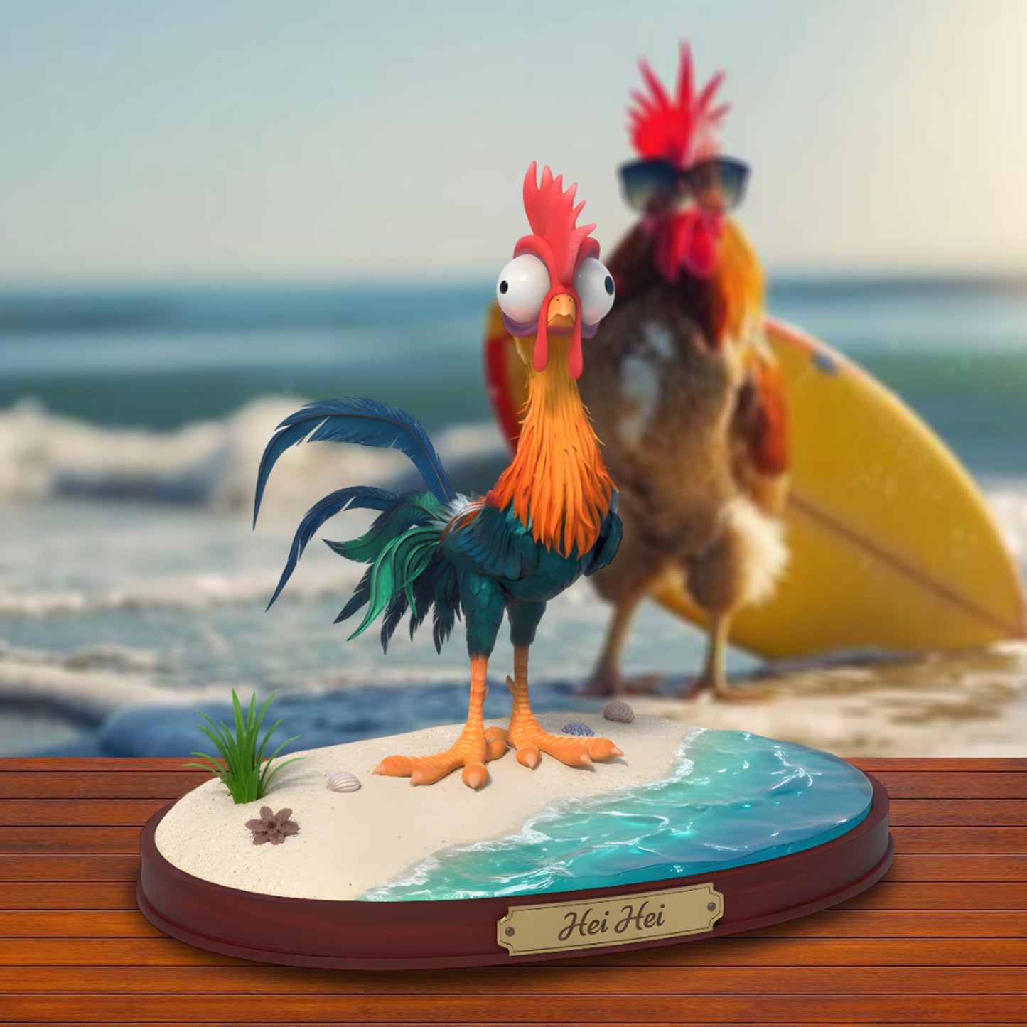 Country Clucker – Personalized Funny Acrylic Plaque