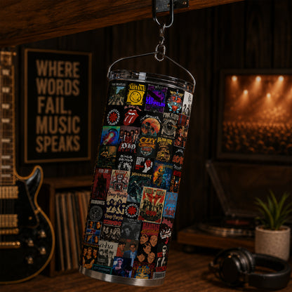 Rock Lovers - Classic Rock Legends Tumbler Version 6