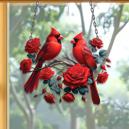 Cardinal Memorial Acrylic Window