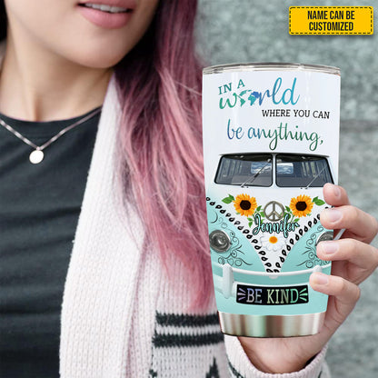 Be Kind - Personalized Hippie Tumbler