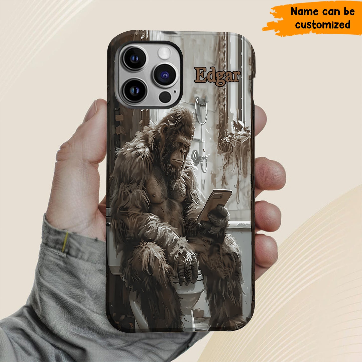 Chill Bigfoot – Personalized Bigfoot Phone Case