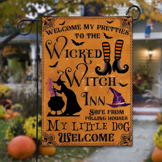 Welcome to the Wicked - Halloween Garden Flag, House Flag
