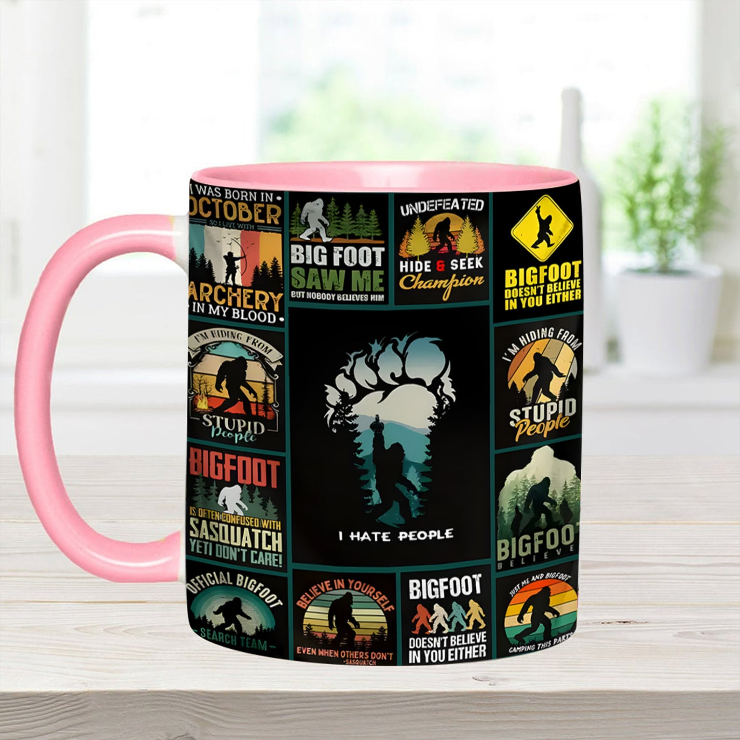 The Bigfoot Vintage Collection Accent Mug