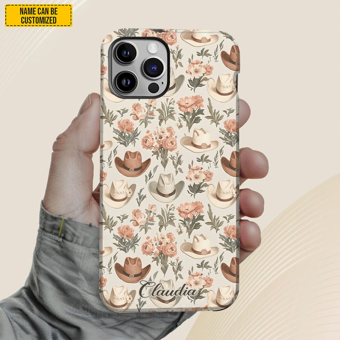 Western Cowgirl Phone Case - Personalized Phone Case
