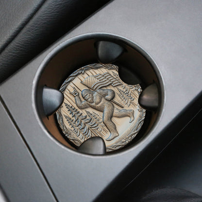 Funny BigFoot American Car Coaster