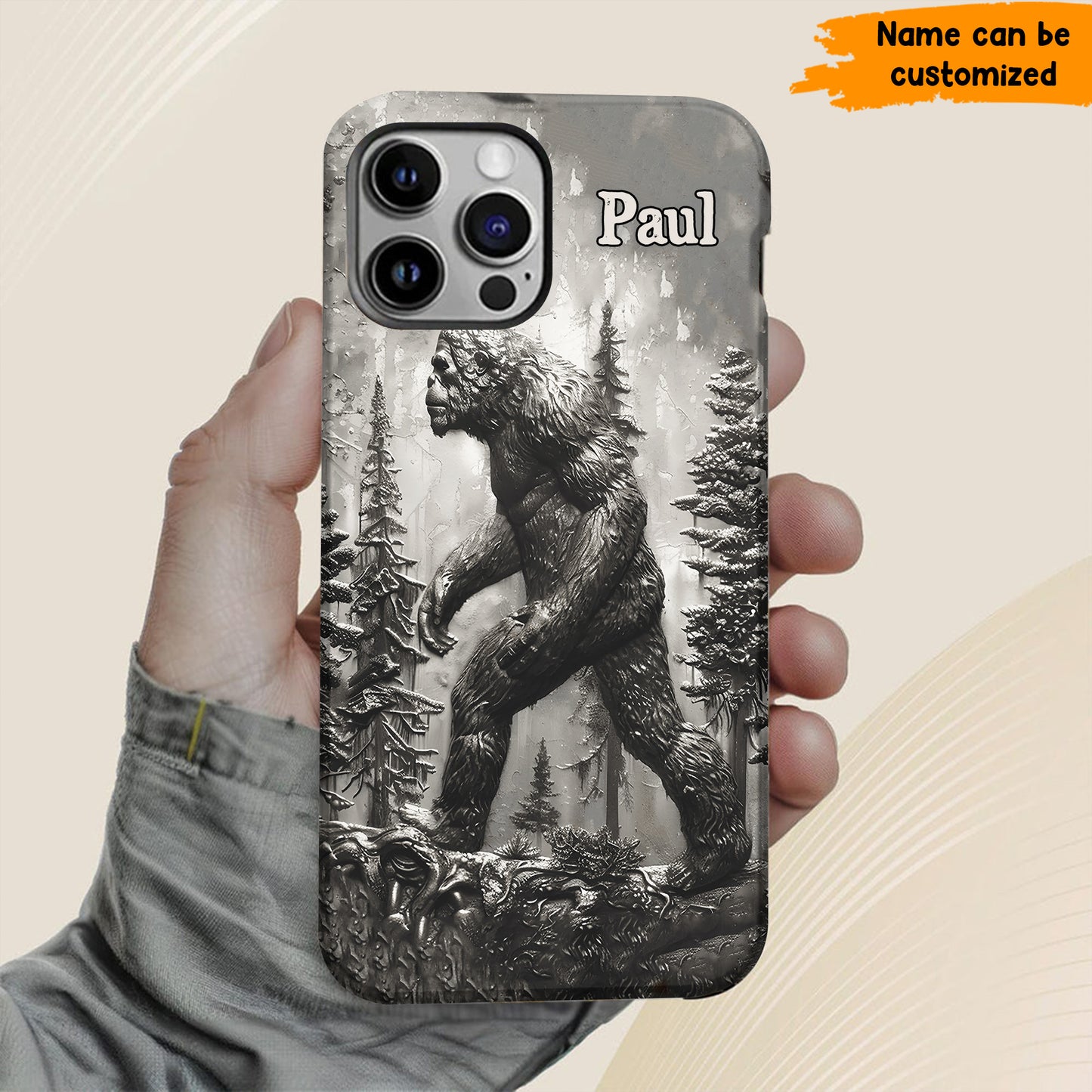 Bigfoot Legend In Trees - Personalized Legend In Trees Phone Case