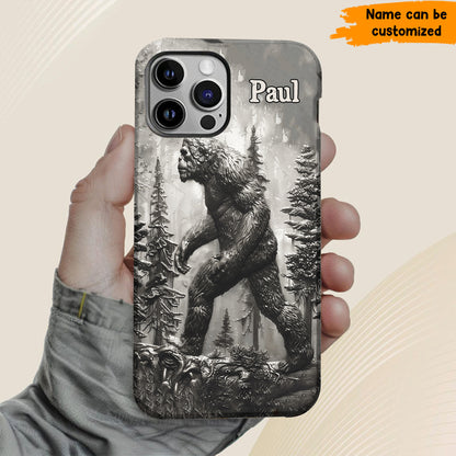 Bigfoot Legend In Trees - Personalized Legend In Trees Phone Case