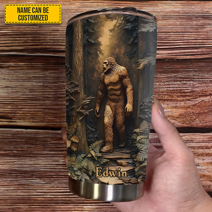 Legend in the Trees – Personalized Sasquatch Tumbler
