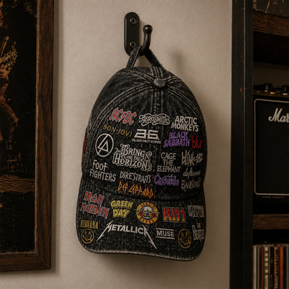 Legends Never Die – Vintage Rock Band All-Over Print Classic Cap