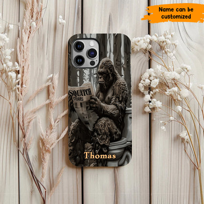 "Squatch Stories” – Personalized Bigfoot Phone Case