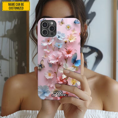 Personalized Beautiful Flower Phone Case
