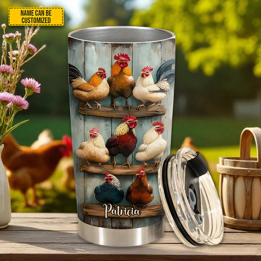 Chicken Lover – Personalized Chicken Tumbler