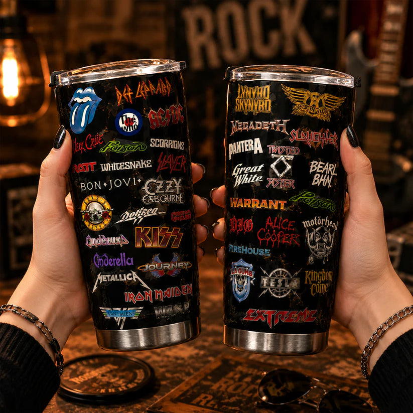 Rock Lovers - Classic Rock Legends Tumbler