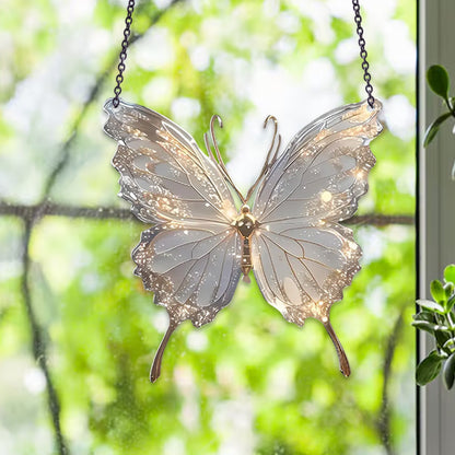 Fairy Butterfly Acrylic Window Hanging