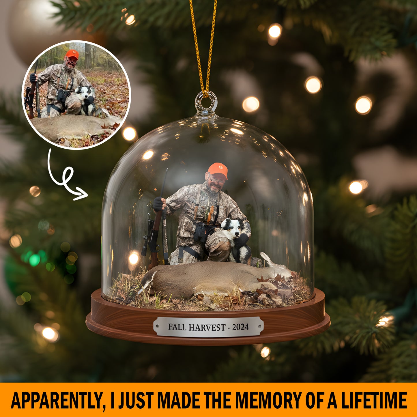 Trophy Moments – Personalized Photo Ornament
