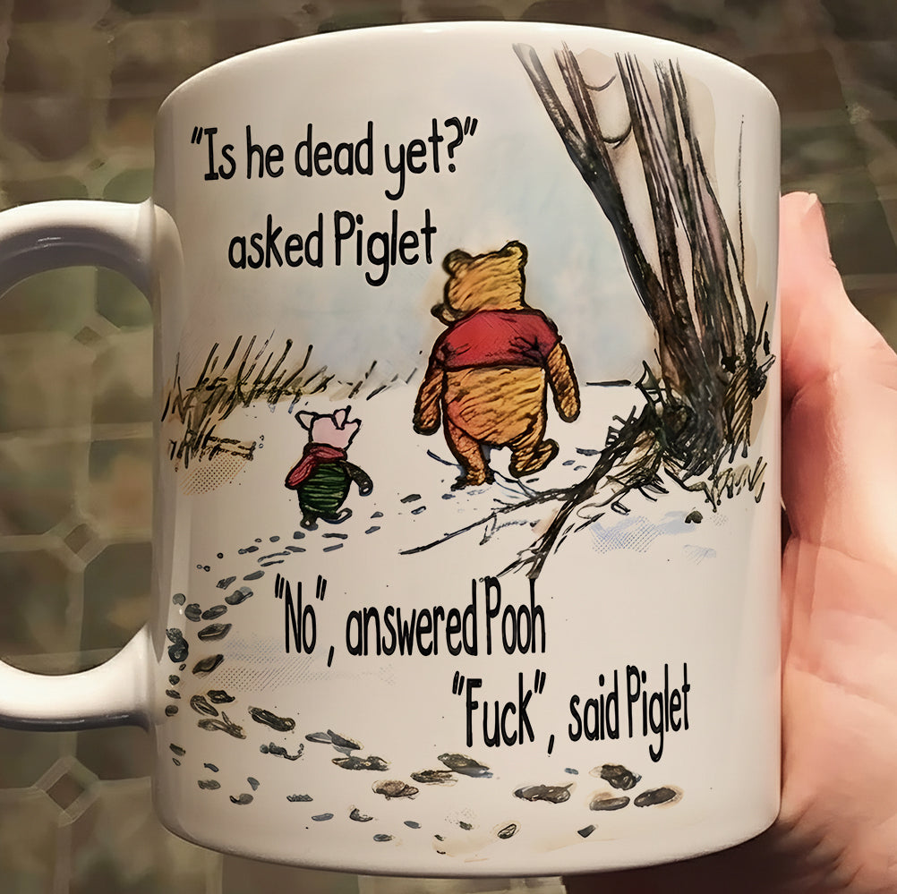 Funny Bear And Pig Mug - Gift For Friends