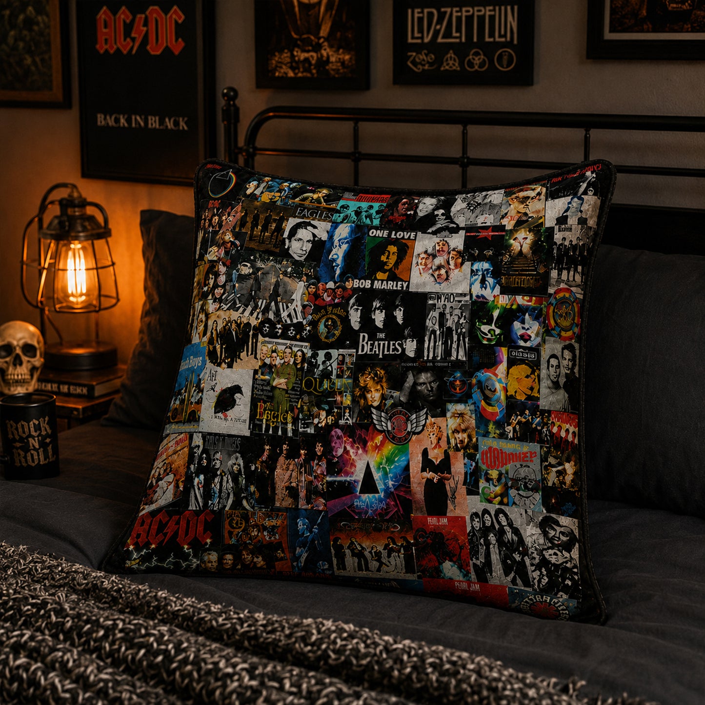 Rock Lovers - Classic Legends Edition Pillow Version 3
