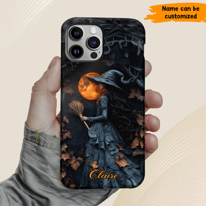 Personalized Midnight Witch Phone Case