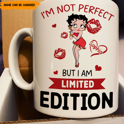 I'm Not Perfect But I Am Limited Edition - Personalized White Mug