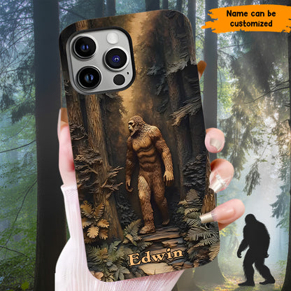 Legend in the Trees – Personalized Sasquatch Phone Case