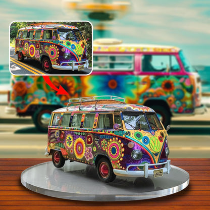 Personalized Peace & Love Vibes Acrylic Plaque